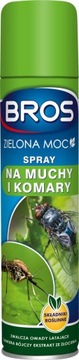 BROS Zielona Moc spray na muchy i komary 405/300m