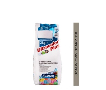 MAPEI Ultracolor Plus 2kg 116 Szałwiowo Szary