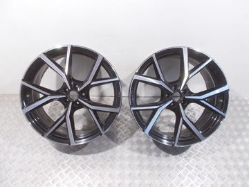 VW TOUAREG III R LINE 760601025AF 760601025AE 5X112 9,5JX22 ET31 ORYGINAŁ