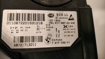 BMW 5 F10 F11 LIFT LCI ПЕРЕДНИЙ ФОНАРЬ ПЕРЕДНИЙ ЛЕВЫЙ ПРАВЫЙ БИКСЕНОН ЕВРОПА