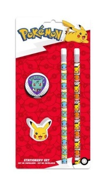 POKEMON PIKACH ołówek z dużą gumką 2x ołówek