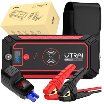 MOCNY POWERBANK DO URUCHAMIANIA SAMOCHODU 2500A