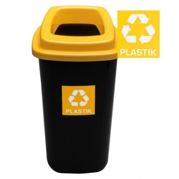 kosz do segregacji plastik 28l sort bin SZKOŁA DOM