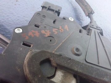 FIAT GRANDE PUNTO ZÁMEK DVEŘE PŘEDNÍ LEVÝ EU 6 PIN 51797561