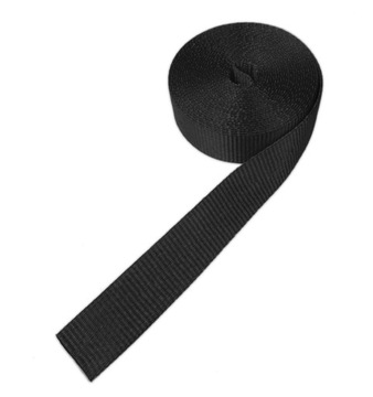 Ремень Полиэстеровая лента Ширина 25мм 1Т Черный