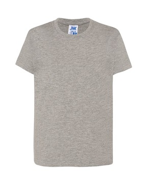 Koszulka dziecięca szara t-shirt 190g PREM 146-152