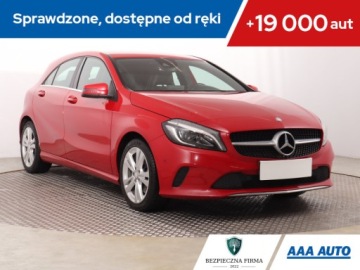 Mercedes Klasa A W176 Hatchback 5d Facelifting 160 102KM 2016 Mercedes A A 160, Salon Polska, Skóra, Klima