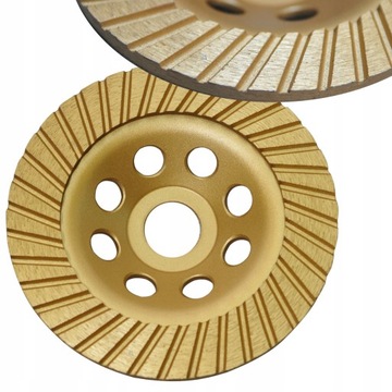 TARCZA DIAMENTOWA DO SZLIFOWANIA BETONU 115x22mm TURBO SZLIFIERKI KĄTOWEJ