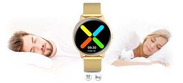 Женские часы SMARTWATCH Gold G. Rossi Elegant Для подарка Меню PL