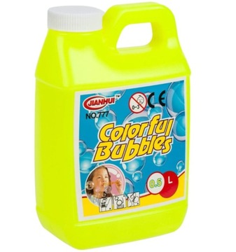 PŁYN DO BANIEK MYDLANYCH 500ML ZAPAS BAŃKI MYDLANE