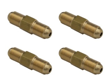4x Łącznik przewodu hamulcowego, gwinty zewnętrzne M10x1 SF, ŁPS-17