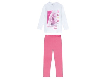 Piżama dziewczęca BARBIE, bawełna 98/104