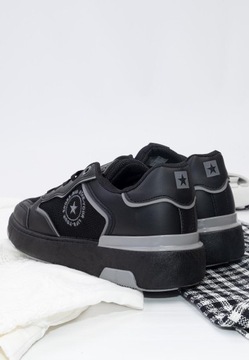 Buty Sportowe Damskie BIG STAR czarne Sneakersy 40