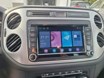 Volkswagen Tiguan I SUV Facelifting 1.4 TSI BlueMotion 122KM 2013 Volkswagen Tiguan Bezwypadkowy Serwisowany Kamera, zdjęcie 21