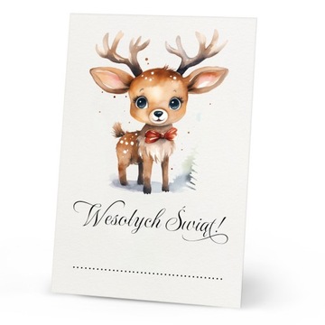 ПОДАРОЧНЫЕ ЭТИКЕТКИ праздники Новогодние бирки (10 шт.)