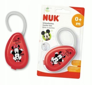 Контейнер для соски NUK червоний