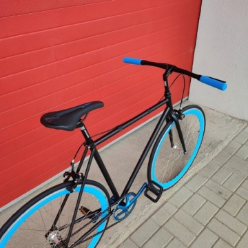 Baluma Синий Черный Односкоростной городской велосипед Размер 53