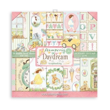 Набор бумаги 30х30 - Stamperia - Daydream