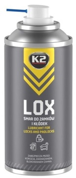 K2 B435 LOX СМАЗКА ДЛЯ ОБСЛУЖИВАНИЯ ЗАМКОВ, НАВЕСНЫХ ЗАМКОВ, ВСТАВОК, НАПРАВЛЯЮЩИХ ПЕТЛЕЙ