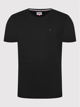 Outlet TOMMY JEANS T-Shirt Regular Fit czarny L