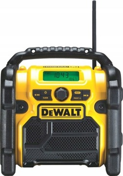 Компактная литий-ионная радиостанция FM/AM XR DeWALT DCR019 для строительной площадки