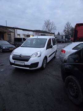Citroen Berlingo II Van Facelifting 2015 1.6 BlueHDi 100KM 2016 Citroën Berlingo 2016 samochód osobowy 1.6 minivan