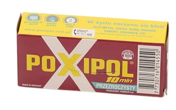 POXIPOL STRONG ПЛАСТИКОВЫЙ КЛЕЙ СВЯЗУЮЩИЙ СЕРЫЙ 14мл