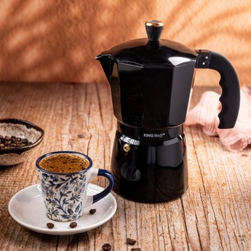 Кофеварка KINGHoff KH1885 12 чашек Для индукционной индукции Эспрессо 600 мл