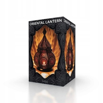 Красивая марокканская восточная лампа (большая - 36 см)