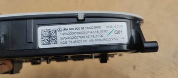 LAMPA INTERIÉR POLSTROVÁNÍ MERCEDES E TŘÍDA W213 A0009019003