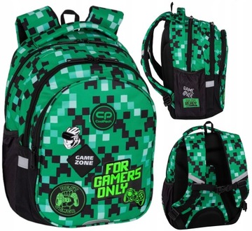 CoolPack Plecak Szkolny Młodzieżowy Jerry Game Zone