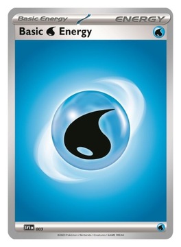 Pokemon TCG ORYGINALNA Basic Energy 003 Water