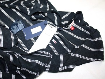 Tommy Hilfiger sukienka Tommy Jeans Stripe DW0DW09935 -midi - oryginalna -M