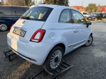 Fiat 500 II Hatchback 3d 1.2 69KM 2008 Fiat 500 Panorama Dach . Świat Led. Klimatyzacja, zdjęcie 4