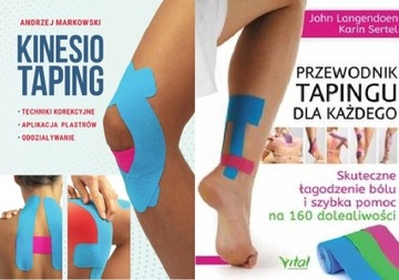 Kinesiotaping + Przewodnik tapingu dla każdego