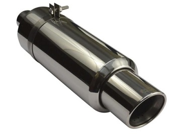 GRATISY# TŁUMIK WM SPORT NIERDZEWKA fi90mm +OPASKA