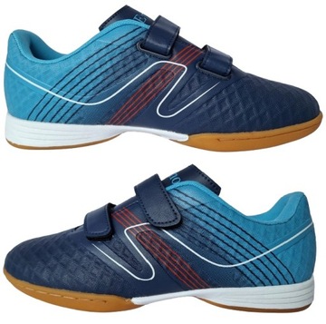 Buty sportowe na w-f halę halówki do piłki nożnej sneakersy na rzepy 40