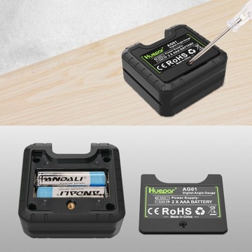 ЦИФРОВОЙ ИЗМЕРИТЕЛЬ УГЛА УРОВНЯ, ПОДСВЕТКА ЖК-дисплея