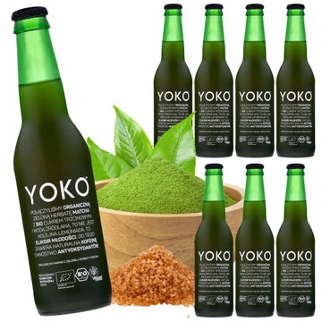 Napój MATCHA YOKO 330ml 8 sztuk ZGRZEWKA