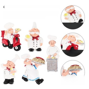CHEF MAGNET NA LODÓWKĘ MAGNETY NA LODÓWKĘ MAGNETYCZNE