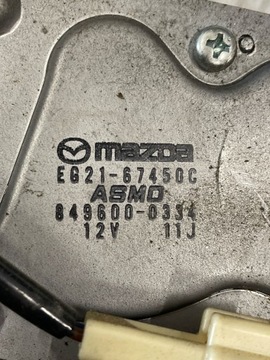 MAZDA CX-7 2008 Z ZADU MOTOREK STĚRAČE OKNO ZADNÍ