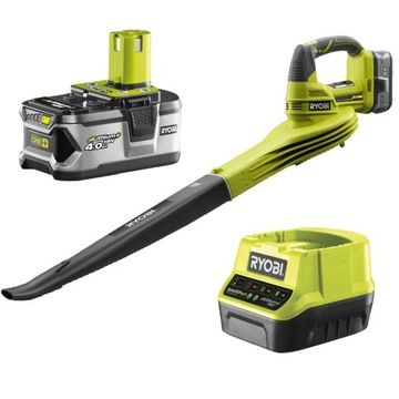 ПЫЛЕСОС RYOBI BATTERY GARDEN BLOWER LEAF 18V + 4Ah RBL1820S40F