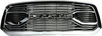 DODGE RAM 1500 2013-2018 ATRAPA GRILL PEŁEN CHROM LIMITED + LOGO RAM