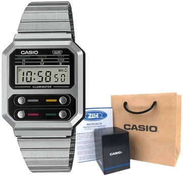 Zegarek CASIO Vintage A100WE-1AEF hologram