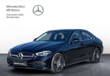 Mercedes Klasa C W206 Limuzyna 1.5 180 170KM 2023 Mercedes-Benz Klasa C Salon PL Avantgarde 9G-Tronic BlindSpot CarPlayAndro