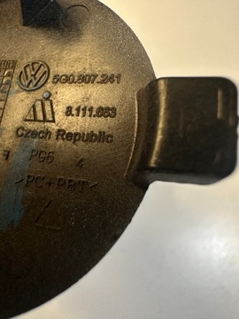 VOLKSWAGEN GOLF VII КРЫШКА ПЕРЕДНЕГО КРЮКА