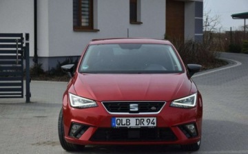 Seat Ibiza IV Hatchback 5d Facelifting 1.0 EcoTSI 95KM 2017 Seat Ibiza 1.0 TSI FR Navi Led 2 KPL KOL Grzane Fotele Tempomat Sprowadzony, zdjęcie 1