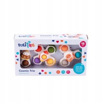 СЕНСОРНАЯ ИГРУШКА COSMIC TRIO Tuli Fun DUMEL
