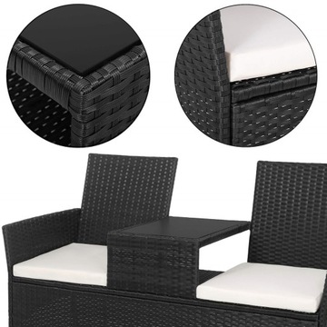 КОМПЛЕКТ САДОВОЙ МЕБЕЛИ, НАБОР СТОЛИКА, СТУЛЬЯ ТЕХНОРОТАН ДЛЯ ТЕРРАСЫ, БАЛКОНА