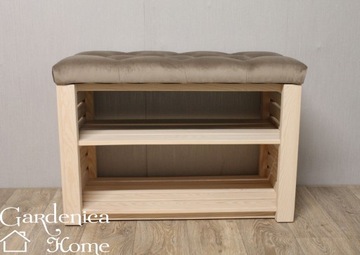 ШКАФ ДЛЯ ОБУВИ, СТЕГАНОЕ СИДЕНЬЕ, ПРИХОЖАЯ